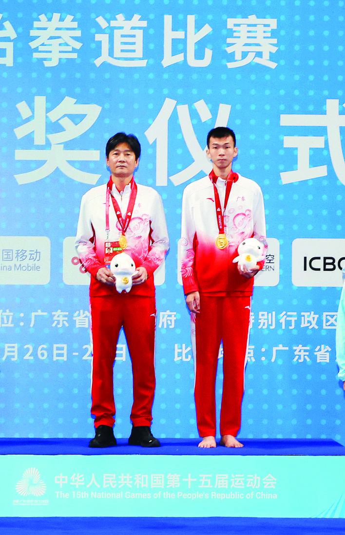 十五运会跆, 红方 十五运会跆, 红方